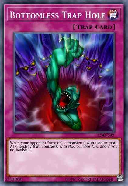 Bottomless Trap Hole - LCYW-EN181 - Ultra Rare - 1st Edition