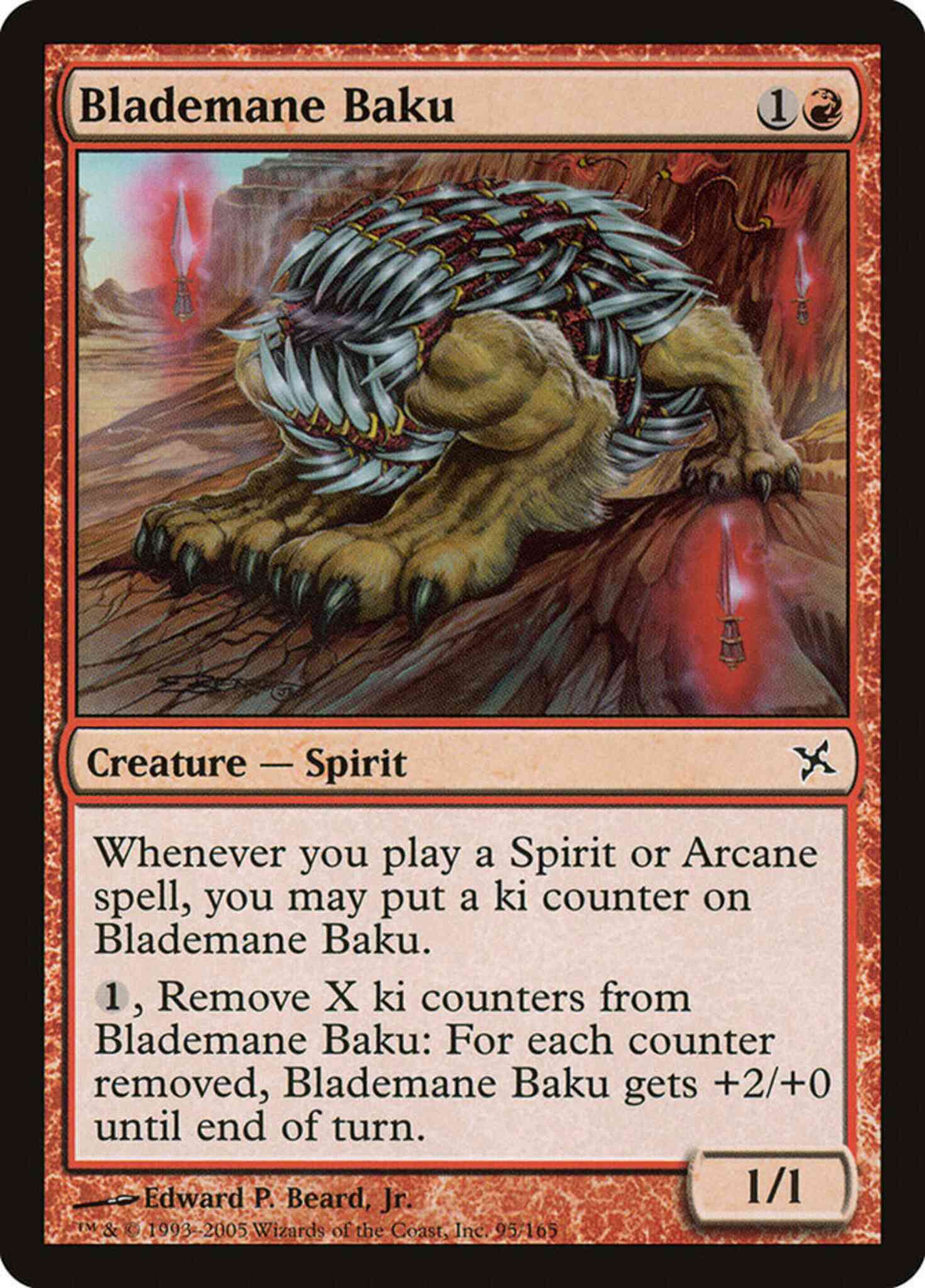 Blademane Baku [95] [Betrayers of Kamigawa] [Non-Foil]