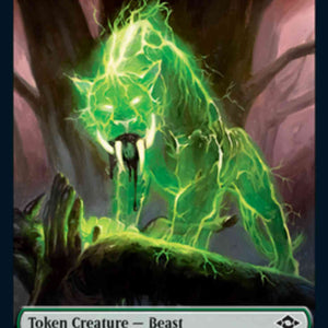 Beast Token (09) // Clue Token (15) [Modern Horizons 2 Tokens] [Non-Foil]