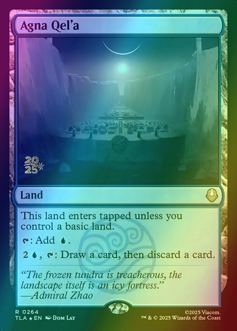 Agna Qel'a [264s] [Prerelease] [Avatar: The Last Airbender: Promos] [Foil]