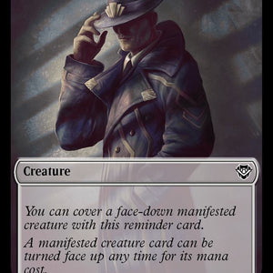 Boar Token (16) // Manifest Token (28) [Outlaws of Thunder Junction: Commander: Tokens] [Non-Foil]