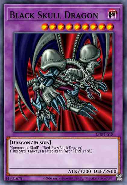 B. Skull Dragon - DLG1-EN029 - Rare - Unlimited