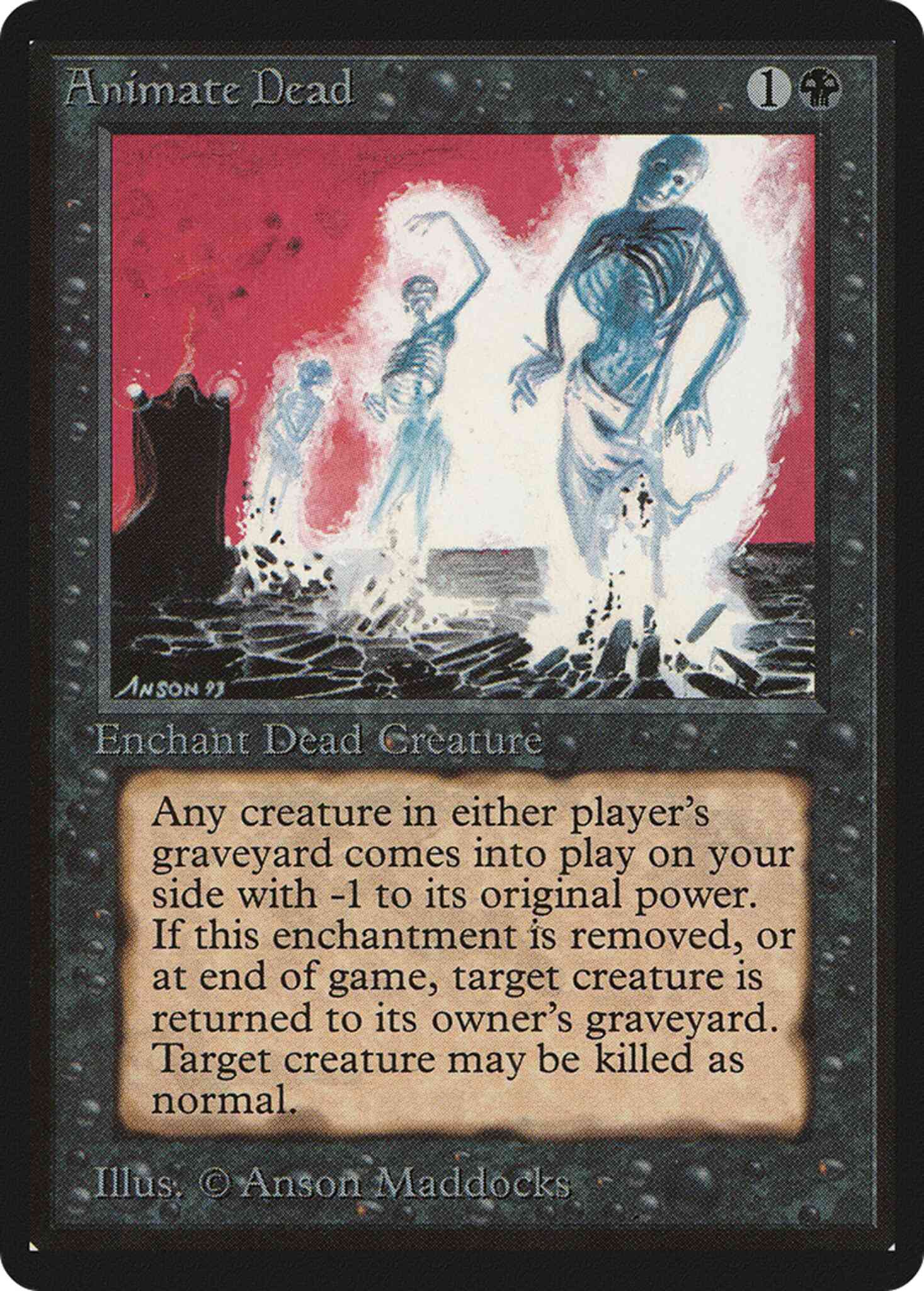 Animate Dead [93] [Limited Edition Beta] [Non-Foil]