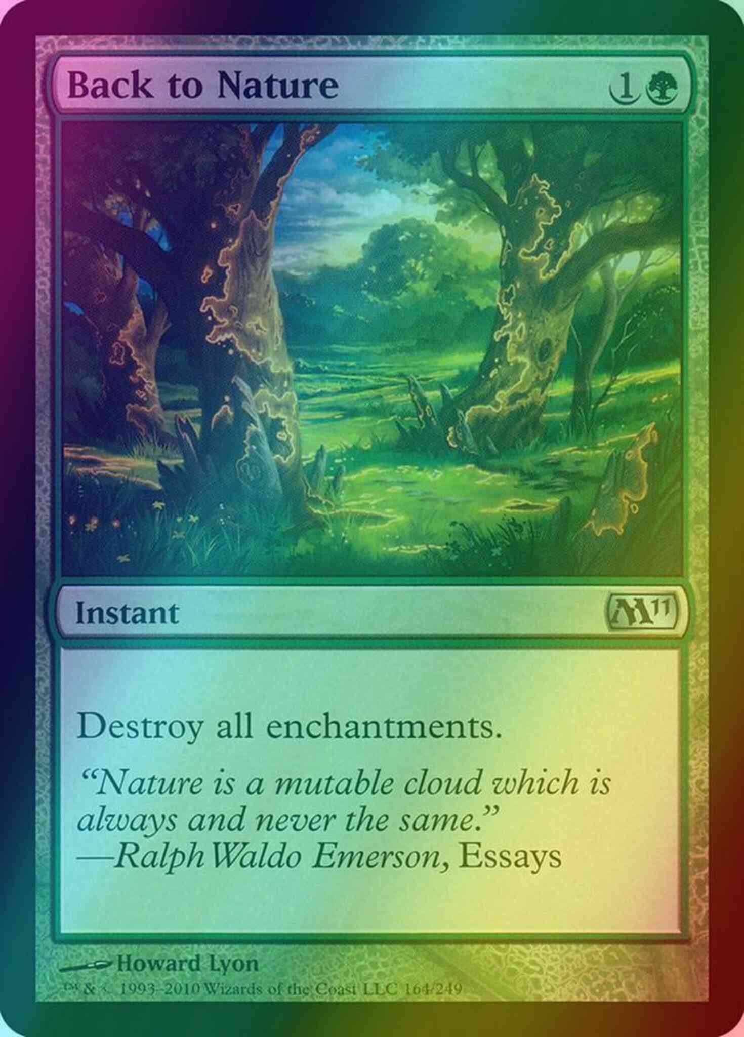 Back to Nature [164] [Magic 2011] [Foil]