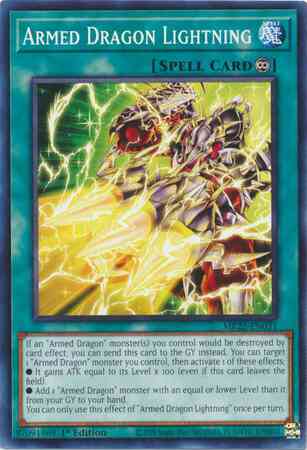 Armed Dragon Lightning - MP22-EN031 - Common - 1st Edition