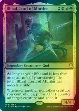 Bhaal, Lord of Murder [268] [Commander Legends: Battle for Baldur's Gate] [Foil]