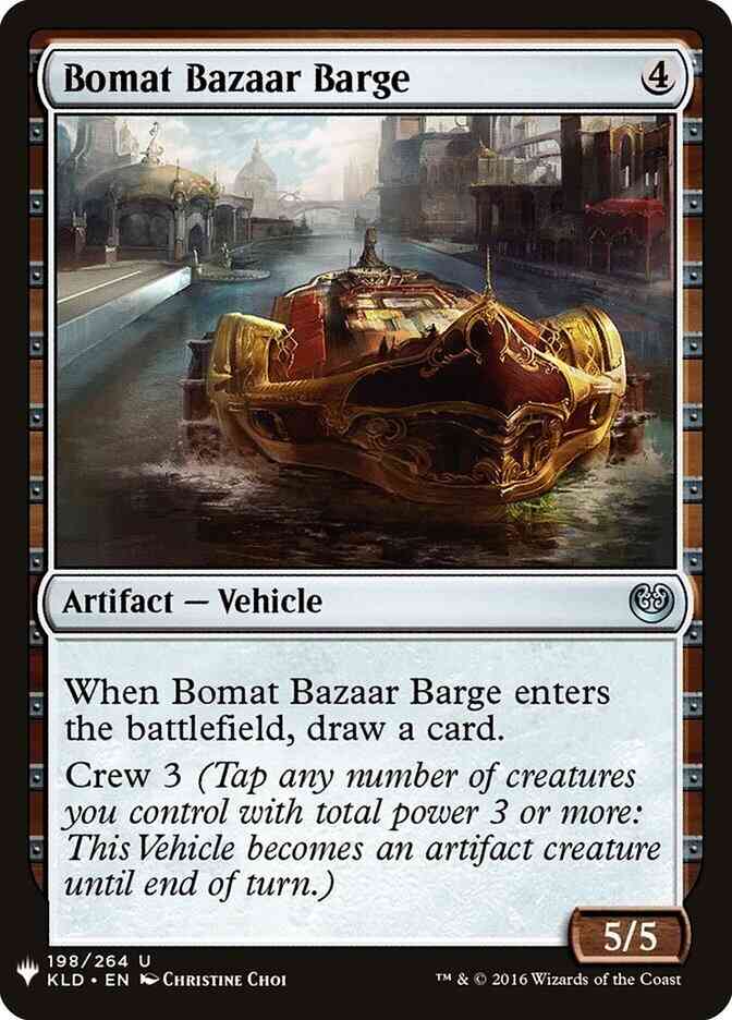 Bomat Bazaar Barge [KLD-198] [The List] [Non-Foil]
