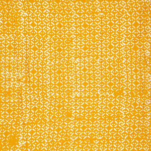 Mustard Jaipur Cotton Saree With Tie & Dye Floral Motifs