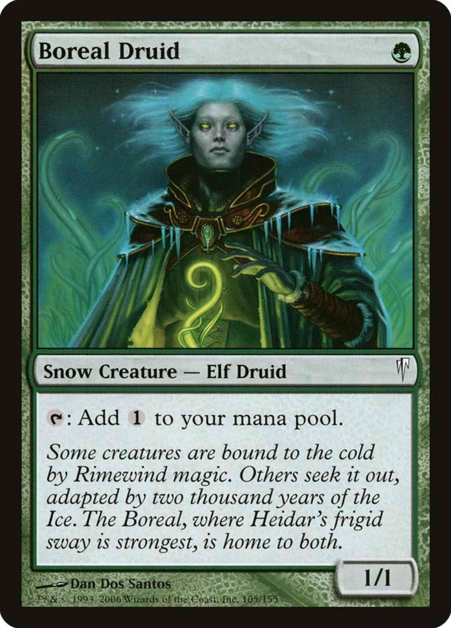 Boreal Druid [105] [Coldsnap] [Non-Foil]