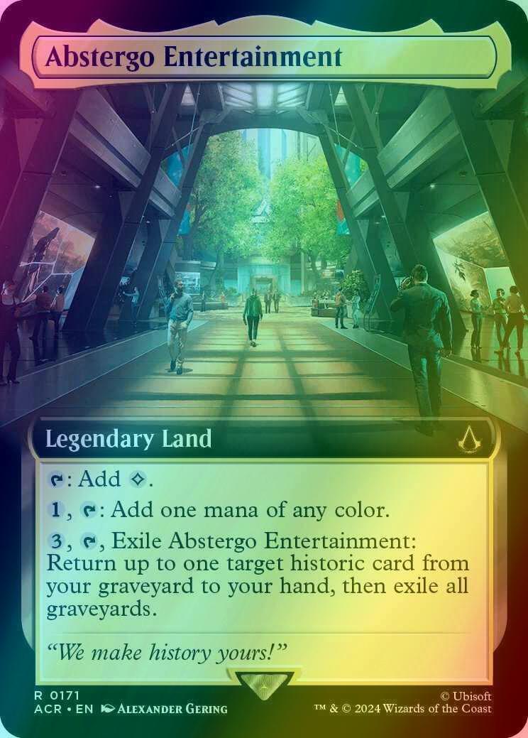 Abstergo Entertainment [171] [Extended Art] [Assassin's Creed] [Foil]