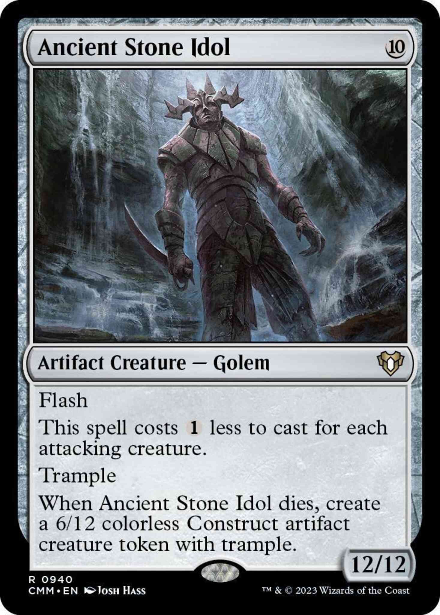 Ancient Stone Idol [940] [Commander Masters] [Non-Foil]