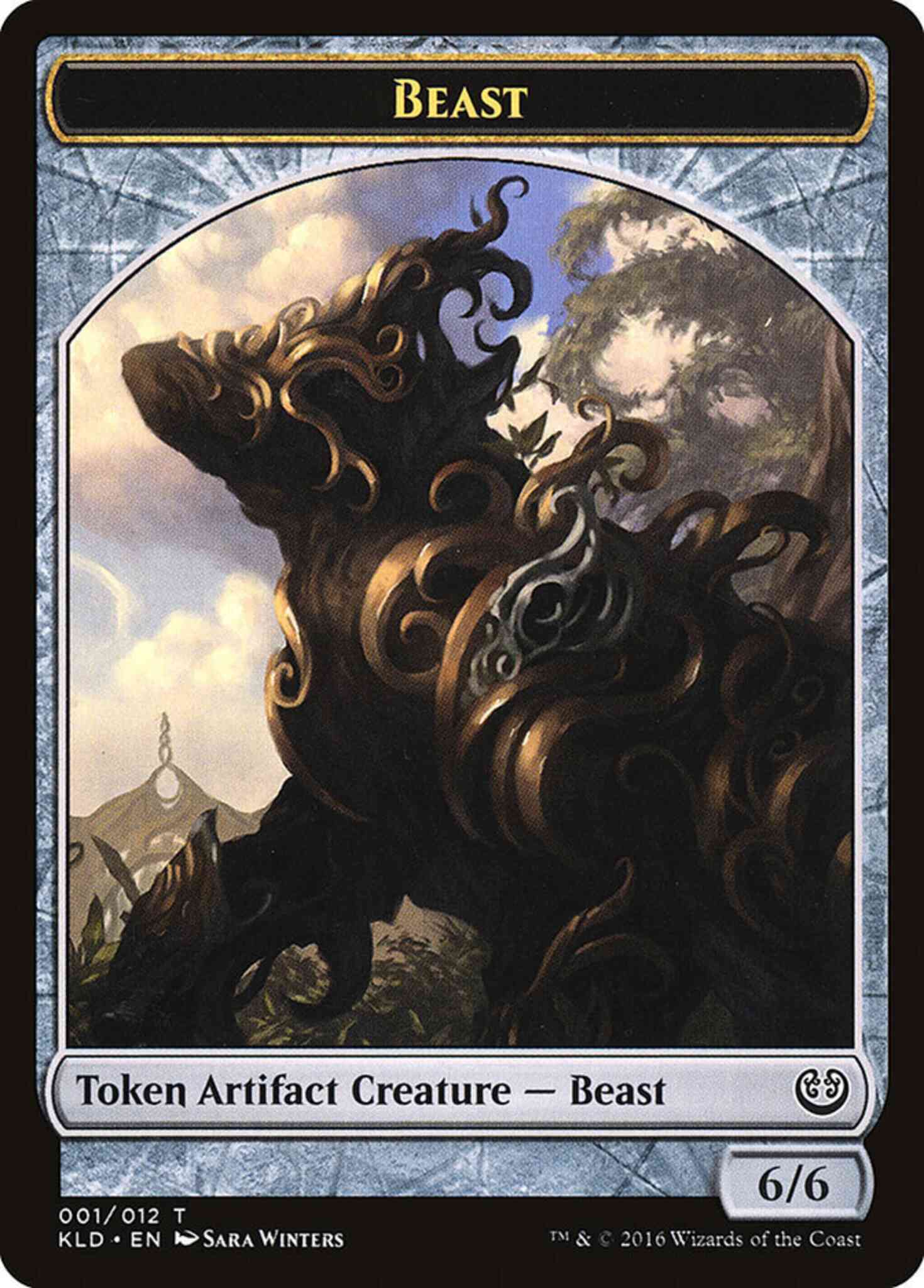 Beast Token [01] [Kaladesh Tokens] [Non-Foil]