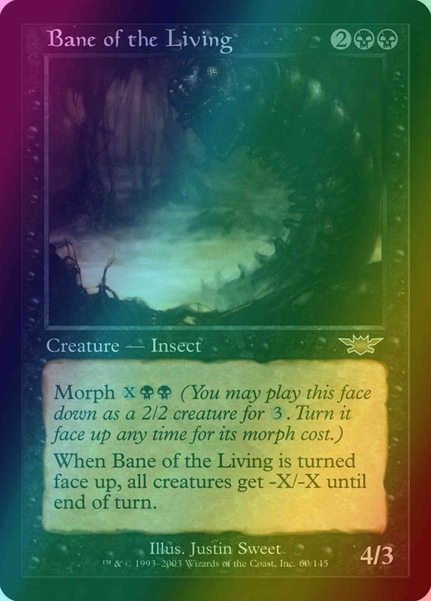Bane of the Living [60] [Legions] [Foil]