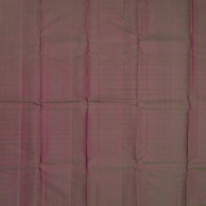 Hot Pink Handloom Kanchipuram Silk Saree With Zari Border