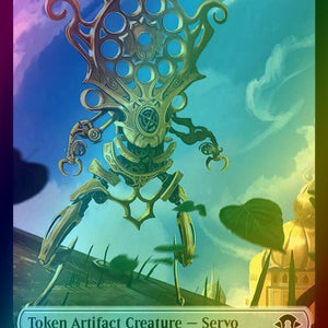 Angel Token (03) // Servo Token (33) [Modern Horizons 3: Tokens] [Foil]