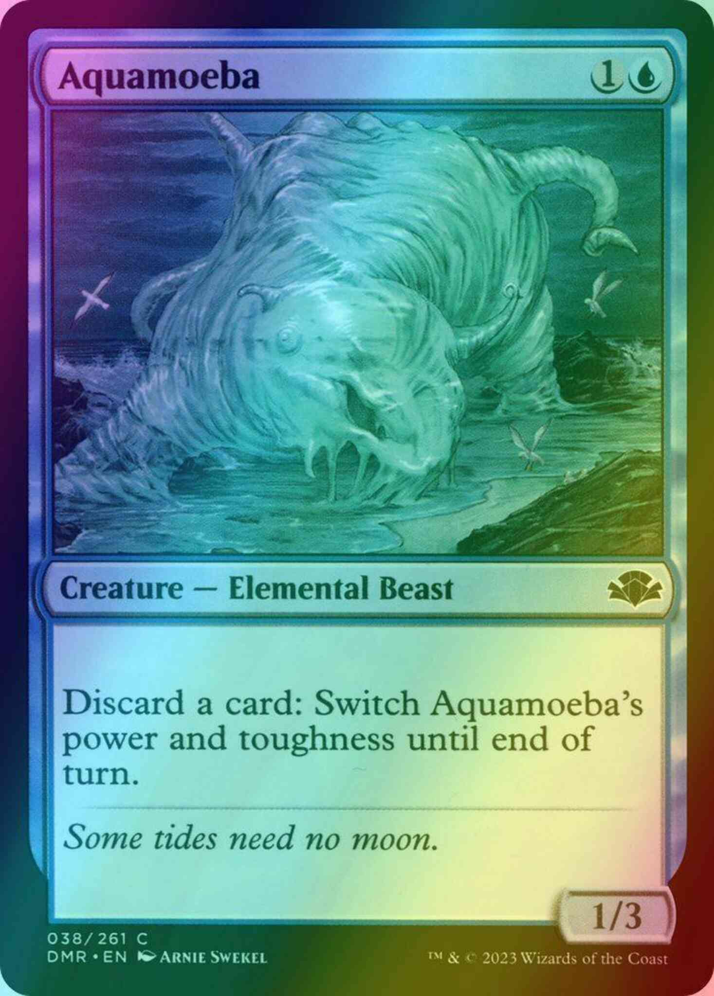 Aquamoeba [38] [Dominaria Remastered] [Foil]