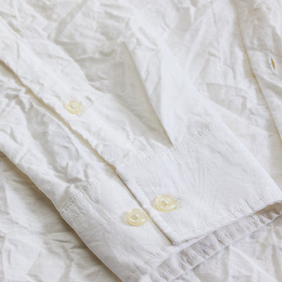 White Crinkle Shirt