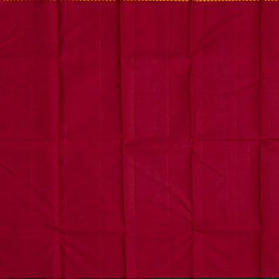 Mint Green Handloom Kanchipuram Korvai Silk Saree With Broken Checks