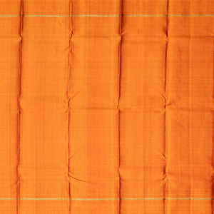 Maroon Handloom Kanchipuram Korvai Silk Saree With Temple Border