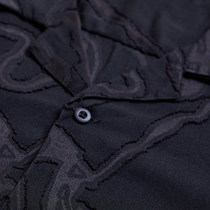 Black Abstract Box Fit Shirt