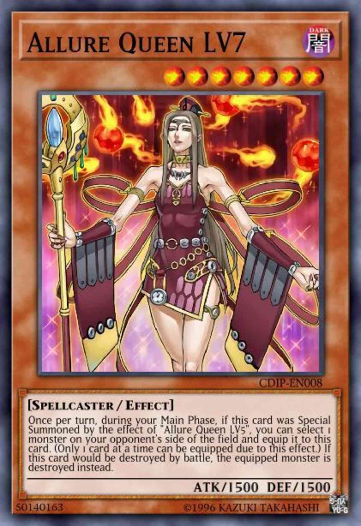 Allure Queen LV7 - CDIP-EN008 - Ultra Rare - Unlimited