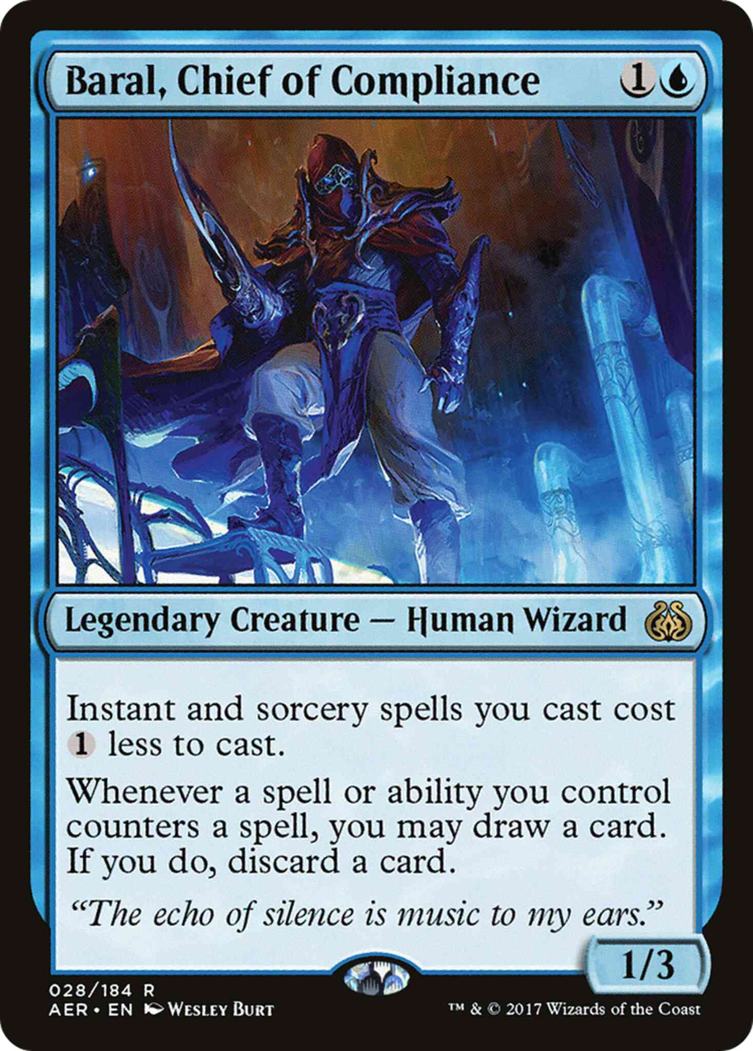 Baral, Chief of Compliance [28] [Aether Revolt] [Non-Foil]