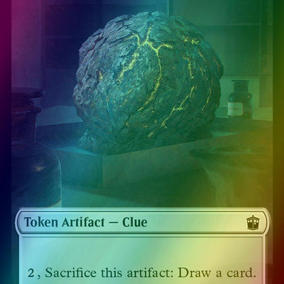 Alien Angel Token (11) // Clue Token (21) [Universes Beyond: Doctor Who: Tokens] [Foil]