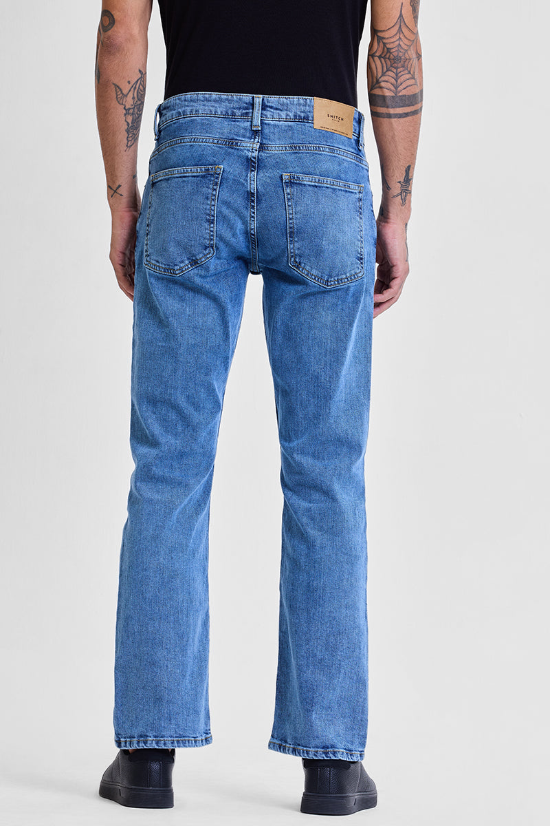 Blue  Bootcut Jeans