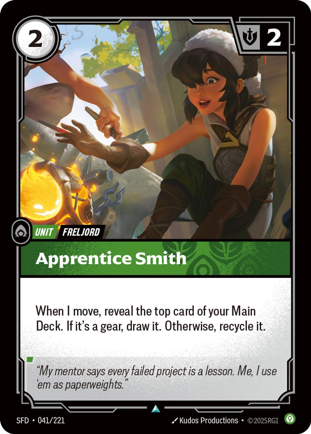 Apprentice Smith - 041/221 [Spiritforged] [Non Foil]