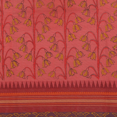 Hand Block Printed Cotton Saree
