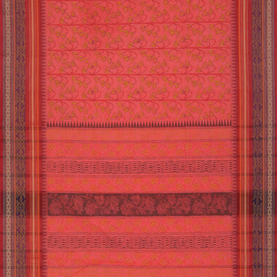 Hand Block Printed Cotton Saree
