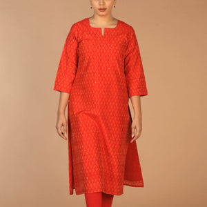 Handwoven Pochampally Silk Ikat Kurti