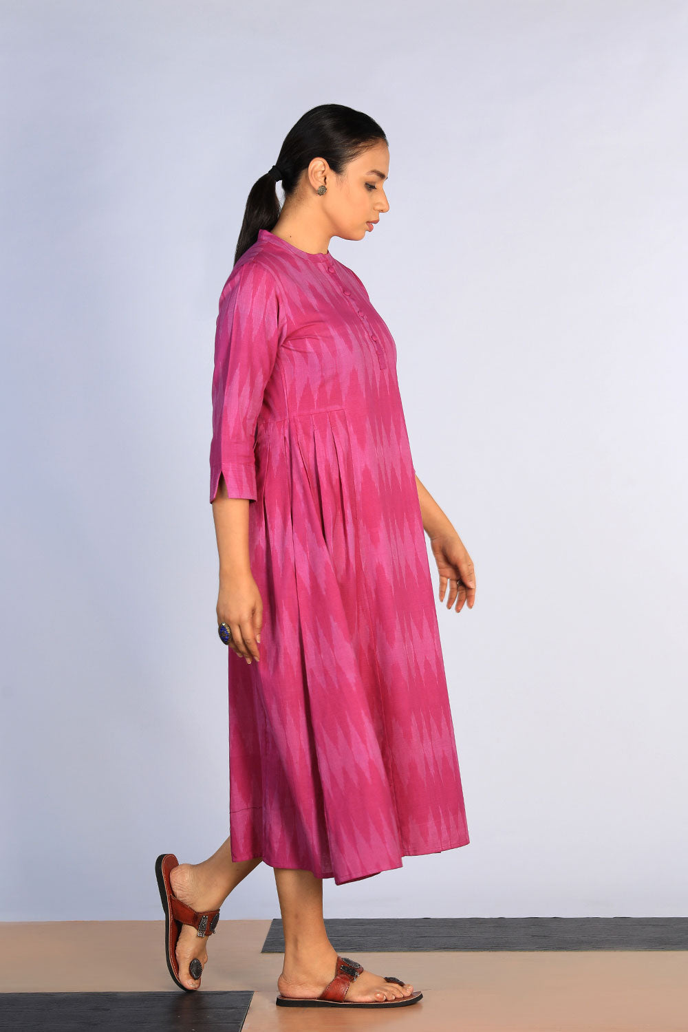 Cotton Pochampally Ikat Kurti