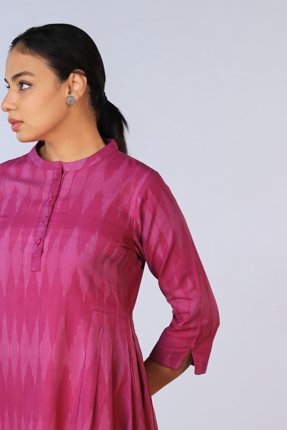 Cotton Pochampally Ikat Kurti