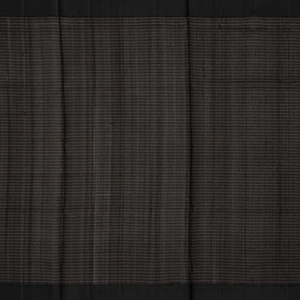 Mustard Handloom Soft Silk Saree With Checks & Contrast Border