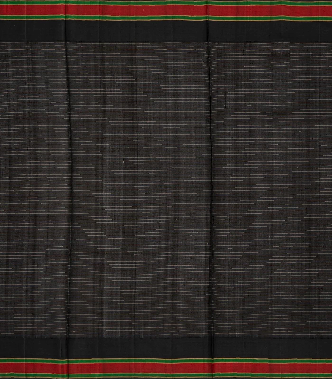 Mustard Handloom Soft Silk Saree With Checks & Contrast Border