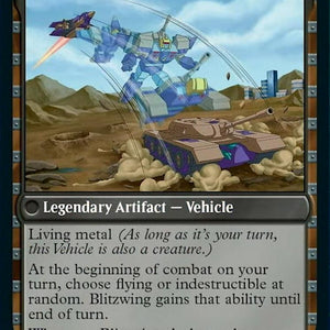 Blitzwing, Cruel Tormentor // Blitzwing, Adaptive Assailant [4] [Universes Beyond: Transformers] [Non-Foil]