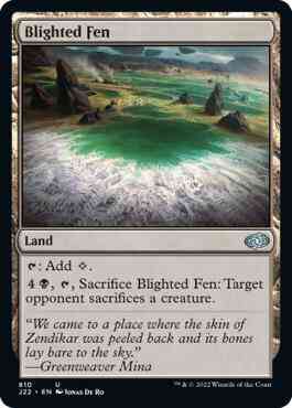 Blighted Fen [810] [Jumpstart 2022] [Non-Foil]