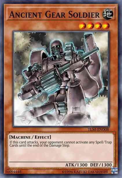 Ancient Gear Soldier - SR03-EN010 - Common - 1st Edition