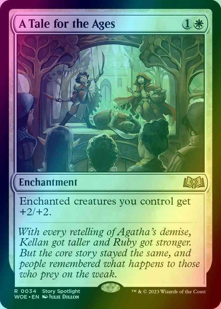 A Tale for the Ages [34] [Wilds of Eldraine] [Foil]