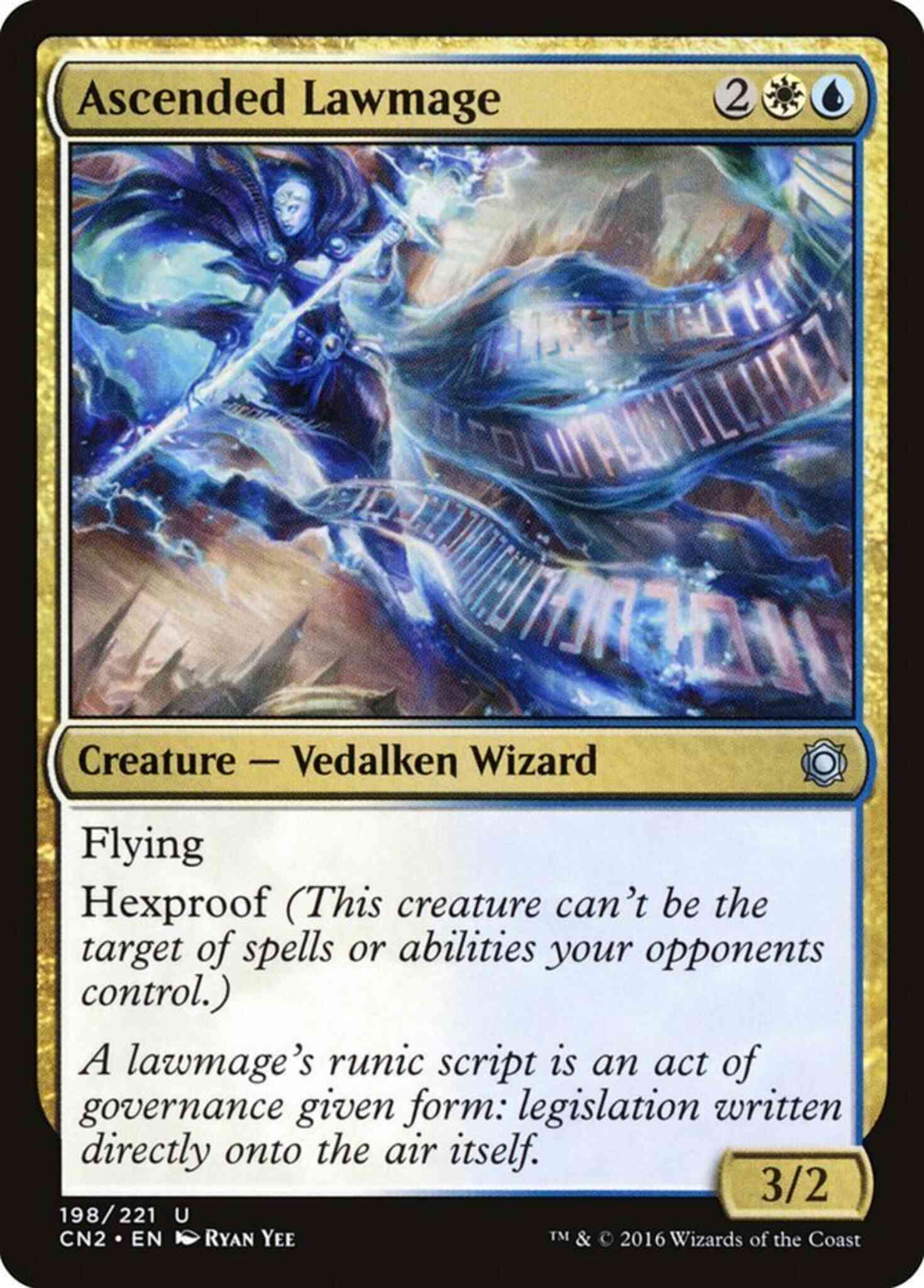 Ascended Lawmage [198] [Conspiracy Take The Crown] [Non-Foil]