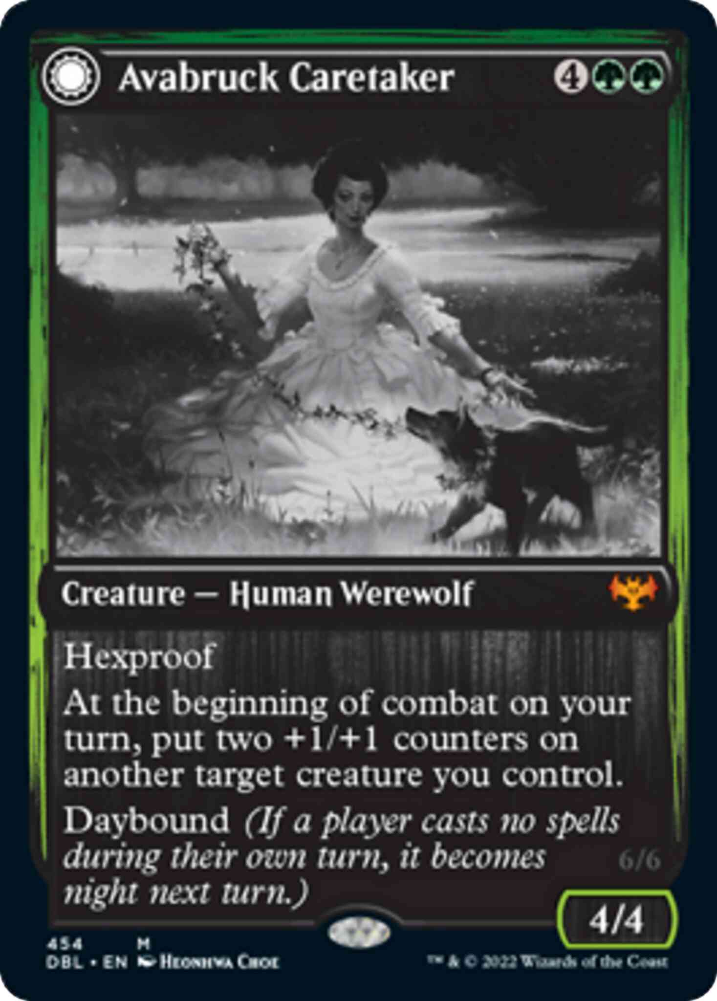 Avabruck Caretaker // Hollowhenge Huntmaster [454] [Innistrad: Double Feature] [Non-Foil]