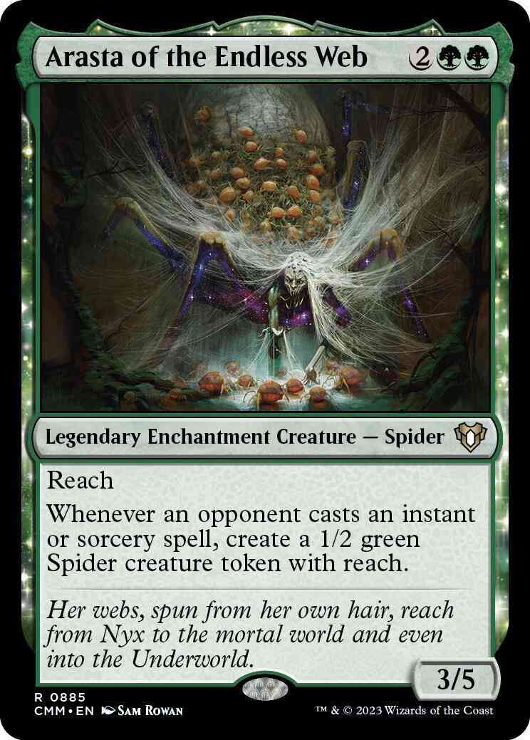 Arasta of the Endless Web [885] [Commander Masters] [Non-Foil]