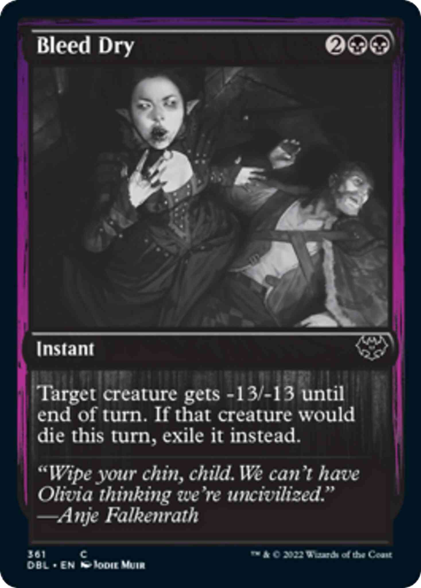 Bleed Dry [361] [Innistrad: Double Feature] [Non-Foil]