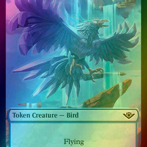 Bird Token (07) // Treasure Token (18) [Outlaws of Thunder Junction: Tokens] [Foil]