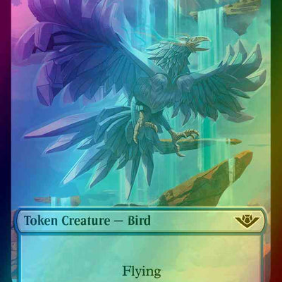 Bird Token (07) // Treasure Token (18) [Outlaws of Thunder Junction: Tokens] [Foil]