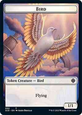 Bird Token (02) // Spirit Token (09) [Starter Commander Decks: Tokens] [Non-Foil]
