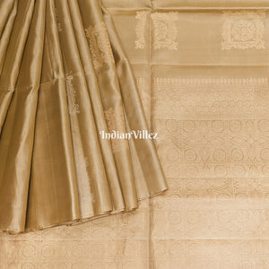 Moss Green South Handloom Kanjivaram Soft Silk Saree