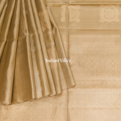 Moss Green South Handloom Kanjivaram Soft Silk Saree