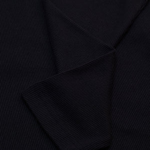 Black Textured Sweatshirt